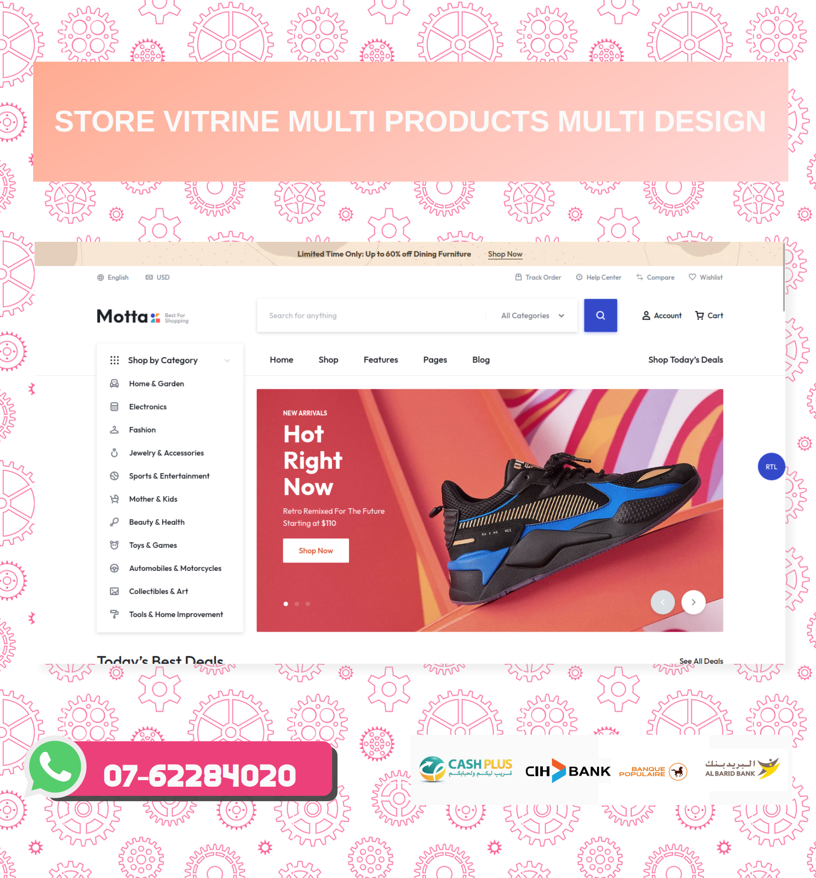 STORE VITRINE MULTI PRODUCTS MULTI DESIGN 4